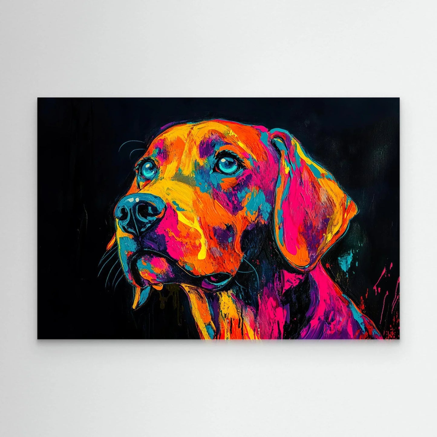 Paint it Bright Canvas Print Robussi