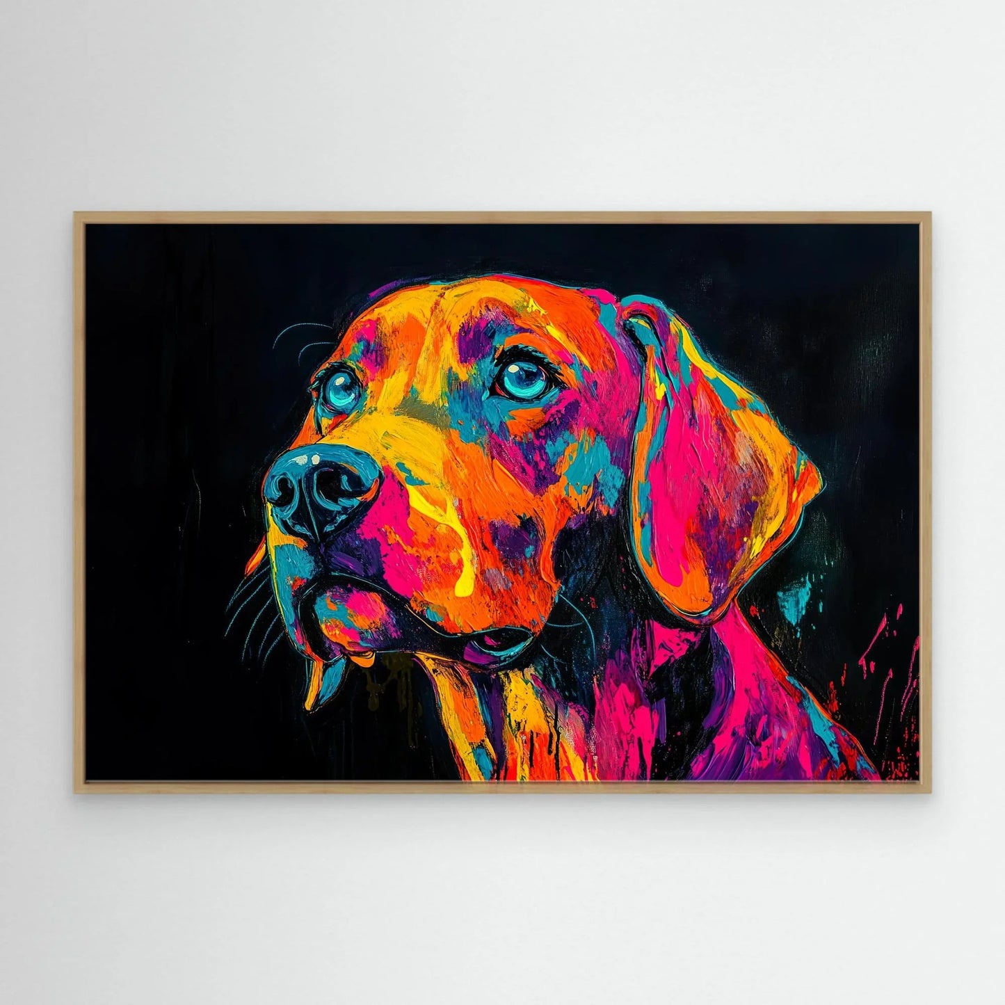 Paint it Bright Canvas Print Robussi