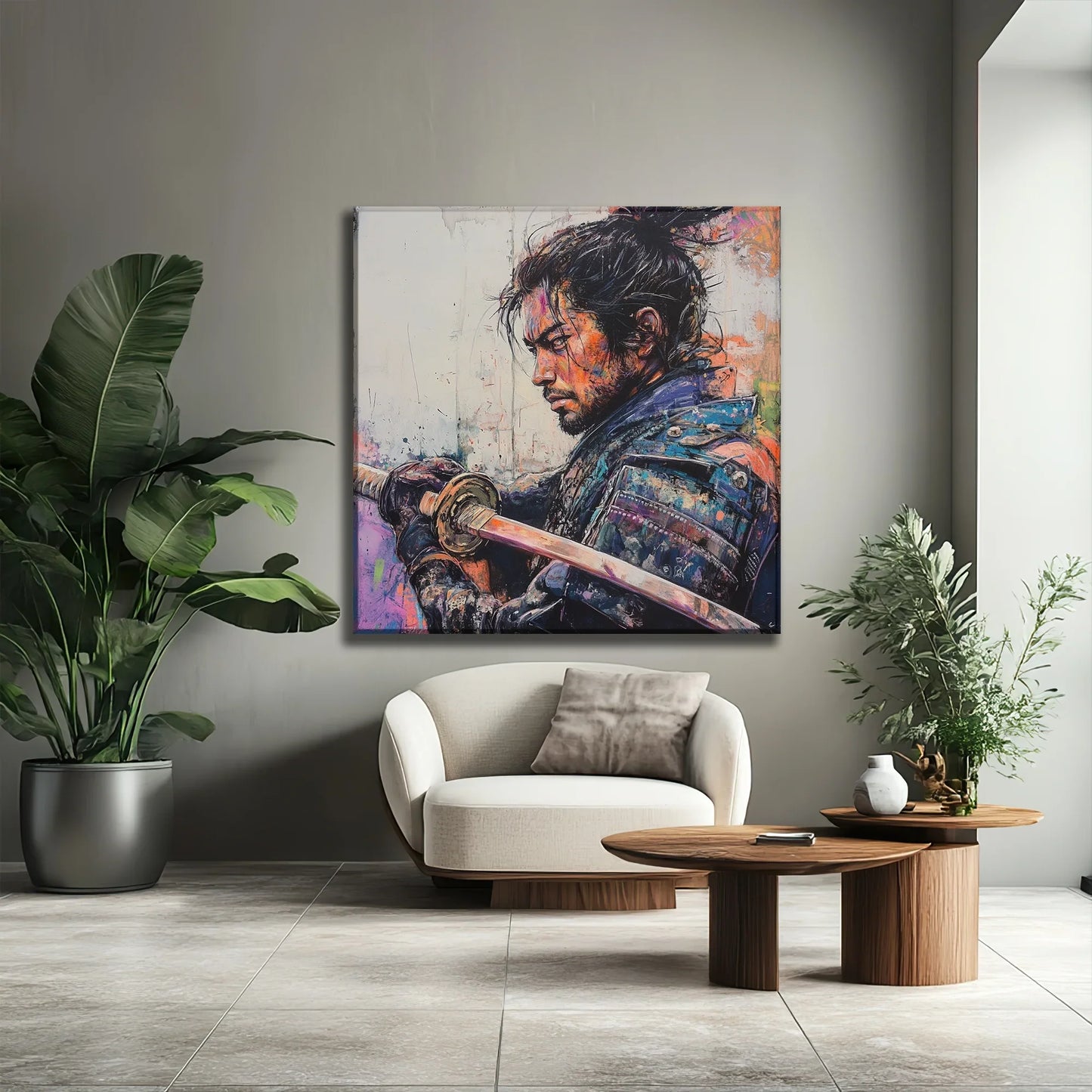 Perfect Duelist Canvas Print Robussi
