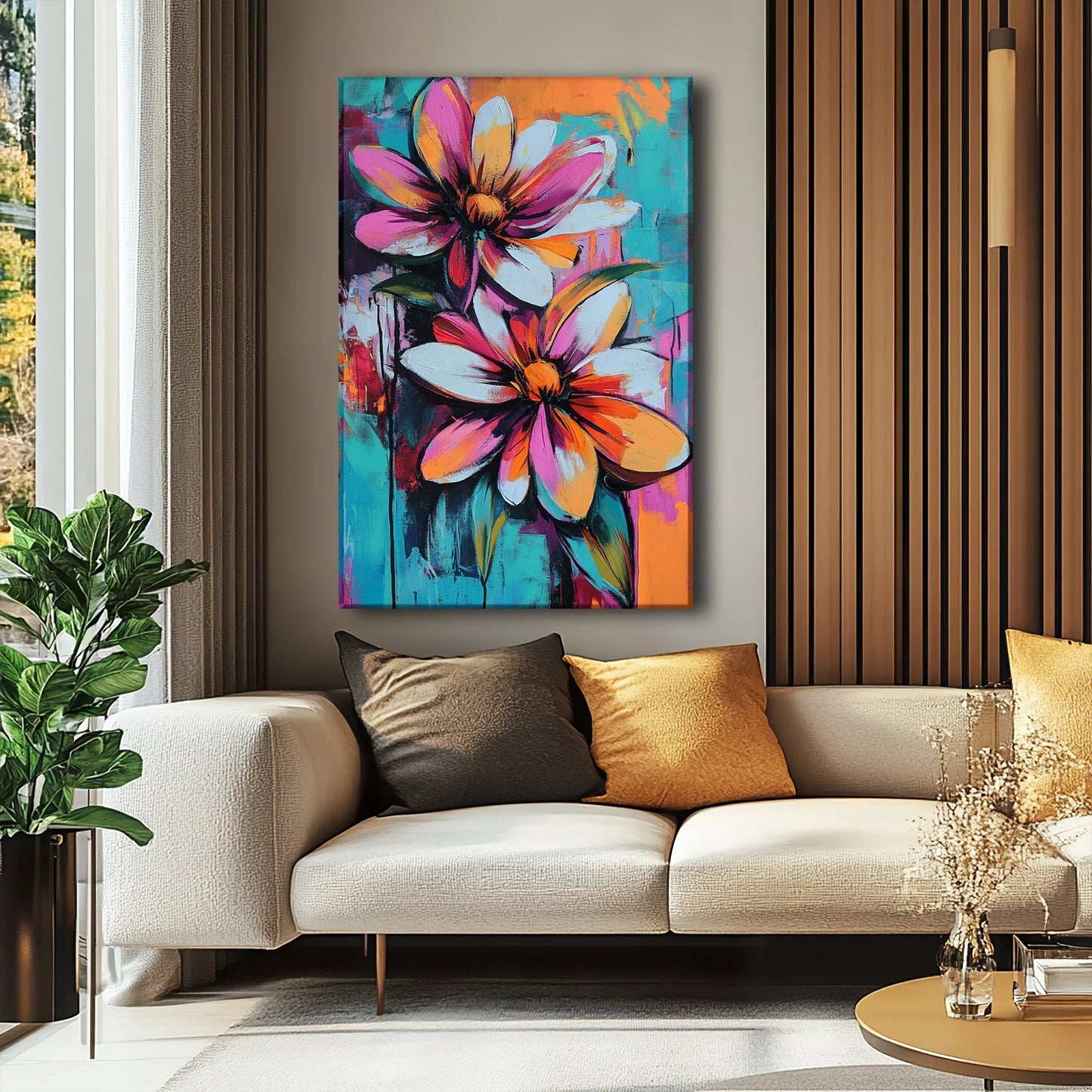 Pink Blossom Canvas Print Robussi