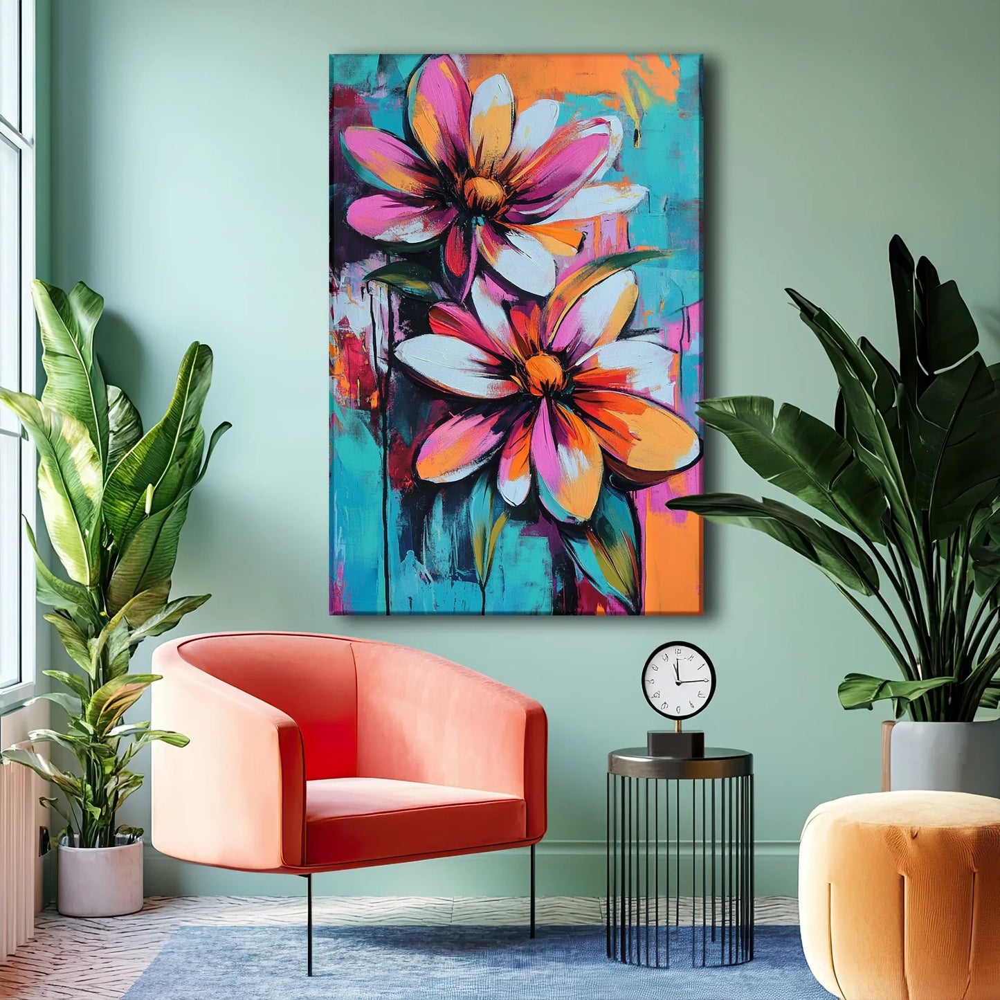 Pink Blossom Canvas Print Robussi