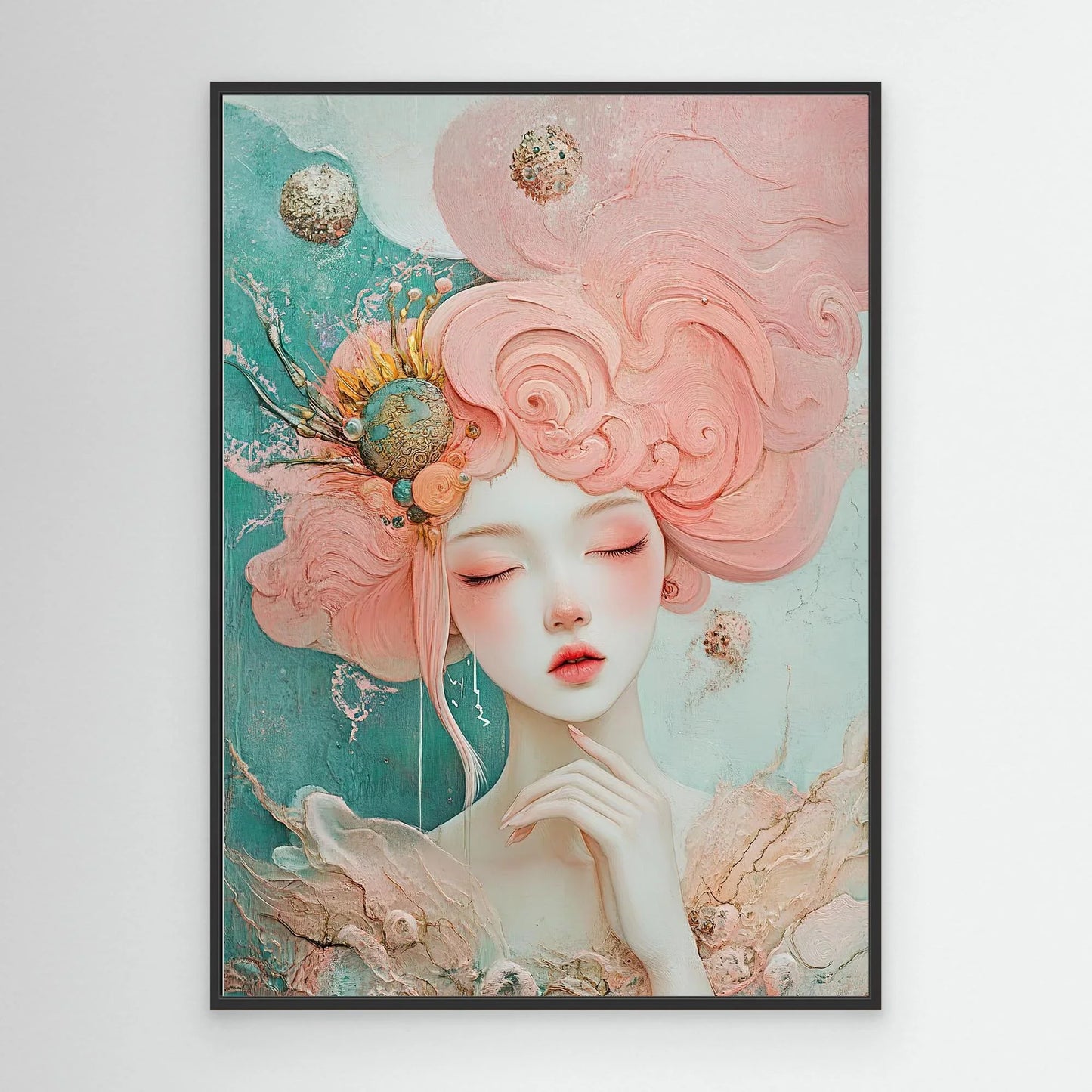 Pink Innocence Canvas Print Robussi