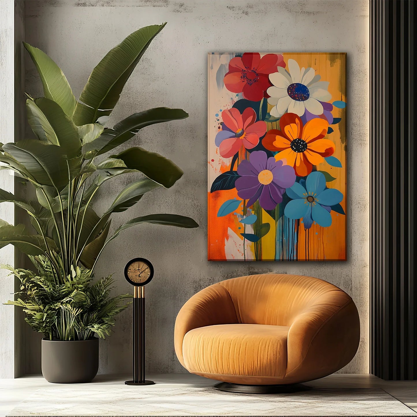 Playful Colors Canvas Print Robussi