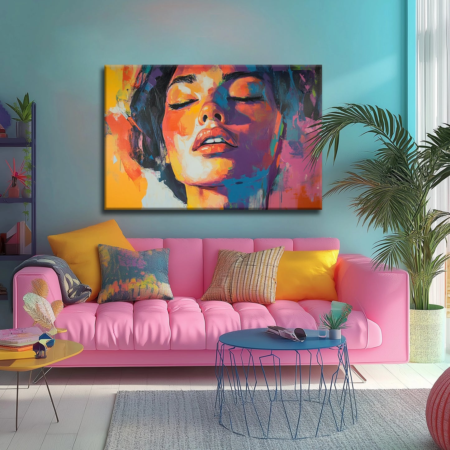 Pleasures Canvas Print Robussi