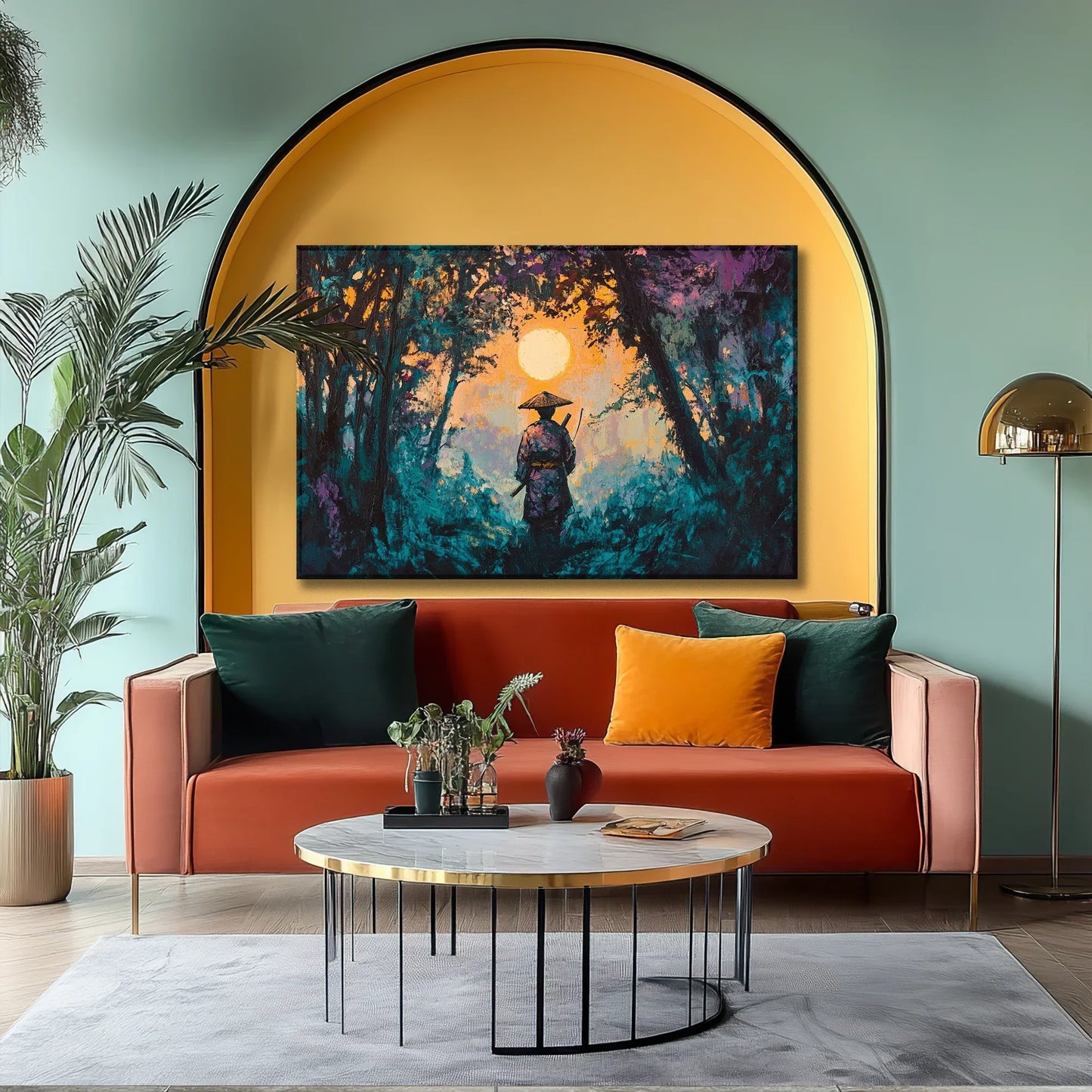 Protector of the Forest Canvas Print Robussi