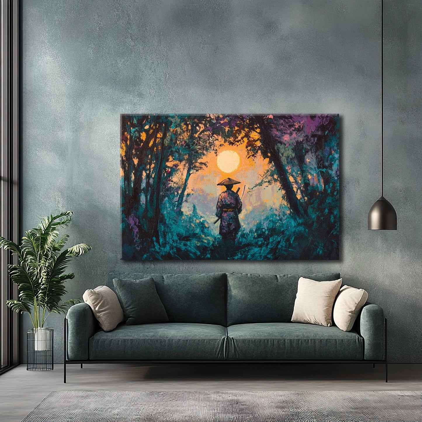Protector of the Forest Canvas Print Robussi