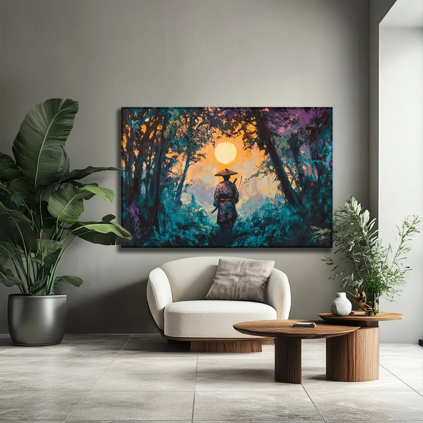 Protector of the Forest Canvas Print Robussi