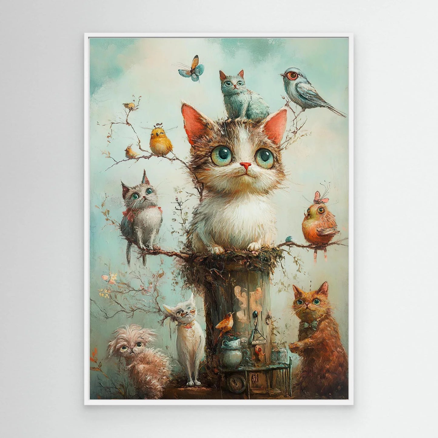 Queen of the Block Canvas Print Robussi