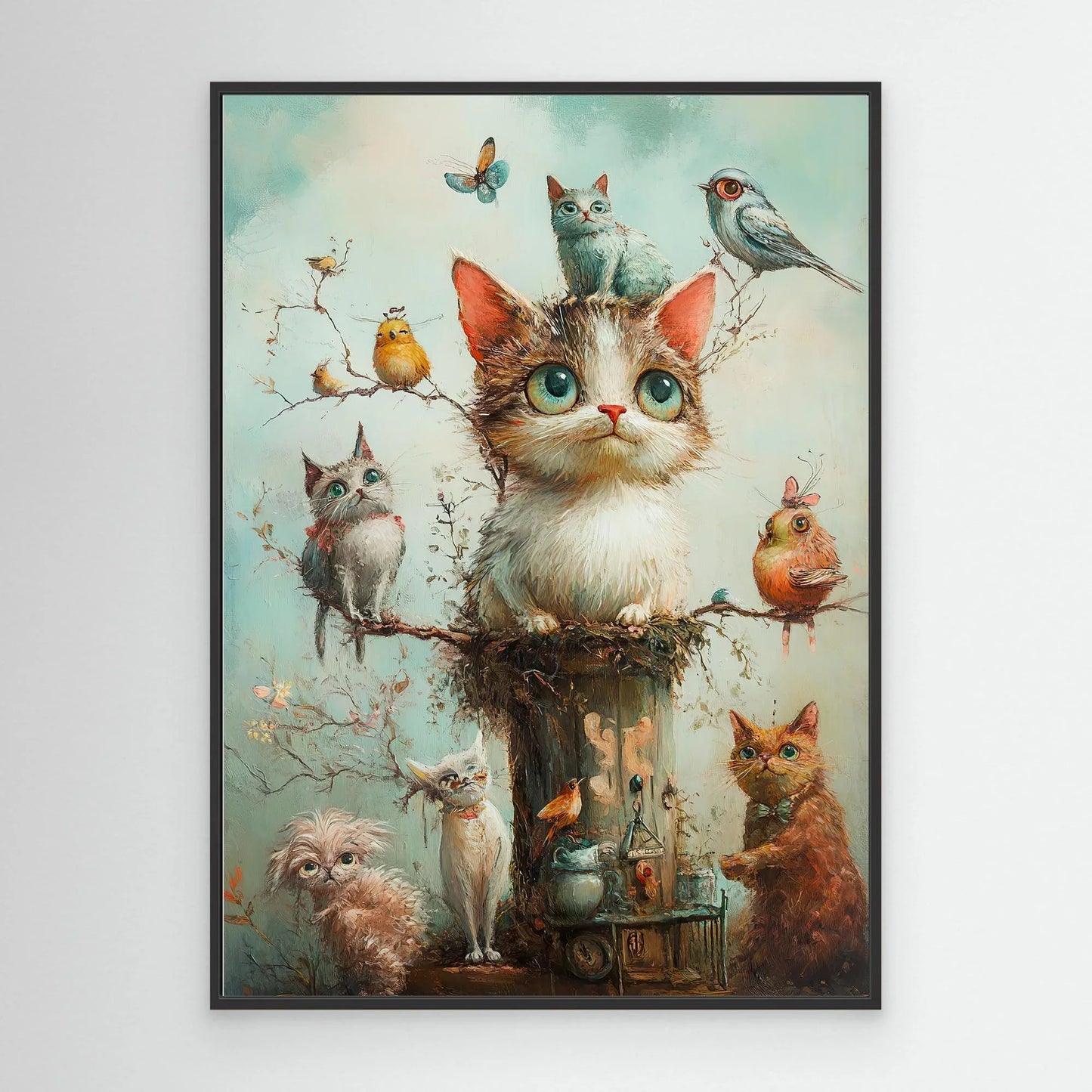 Queen of the Block Canvas Print Robussi