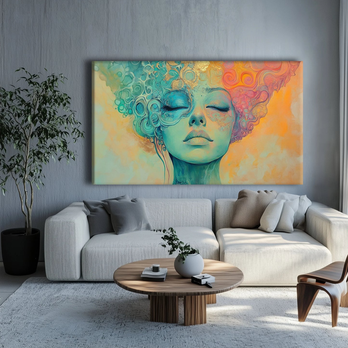 Queen of the Elements Canvas Print Robussi