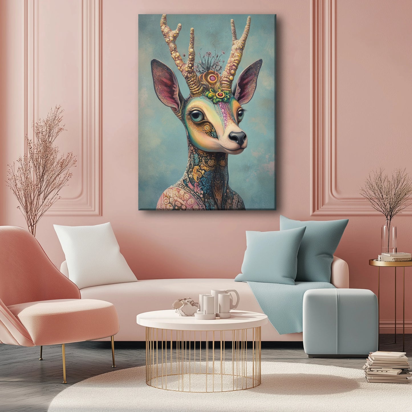 Queen of the Kingdom Canvas Print Robussi