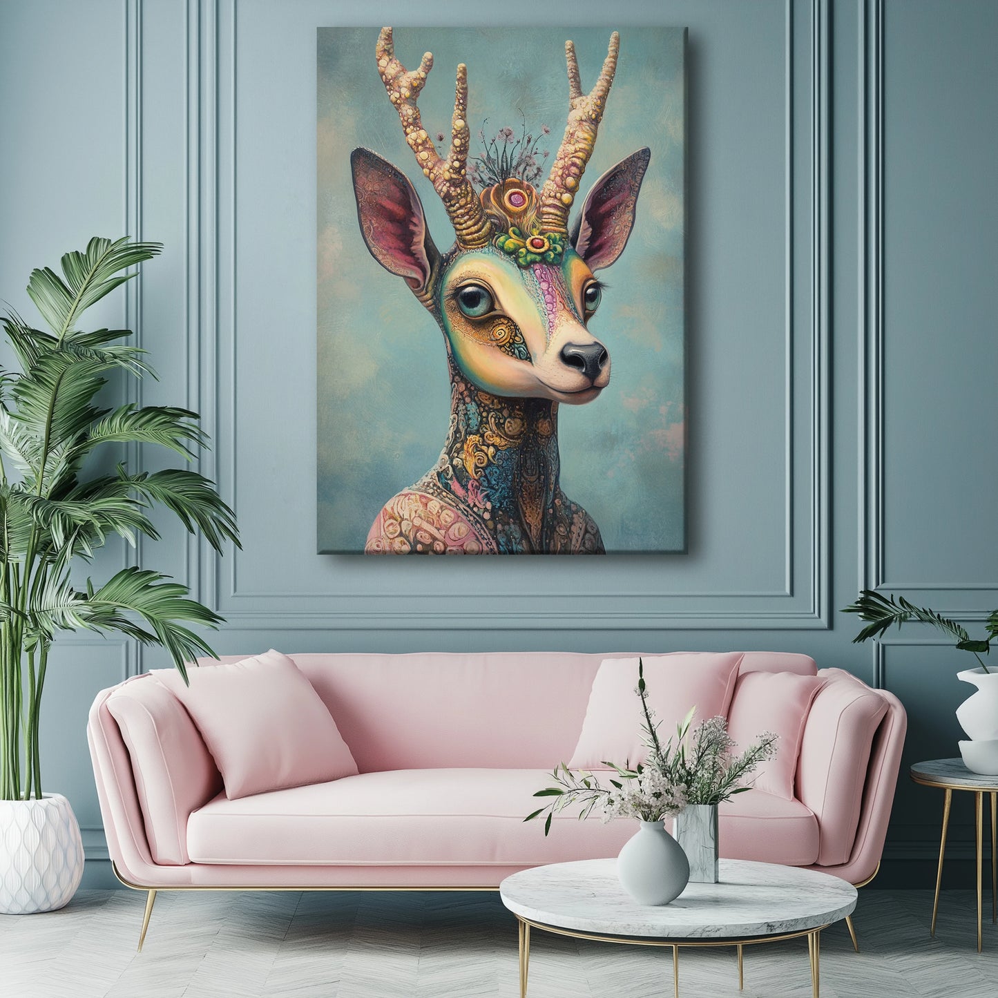 Queen of the Kingdom Canvas Print Robussi