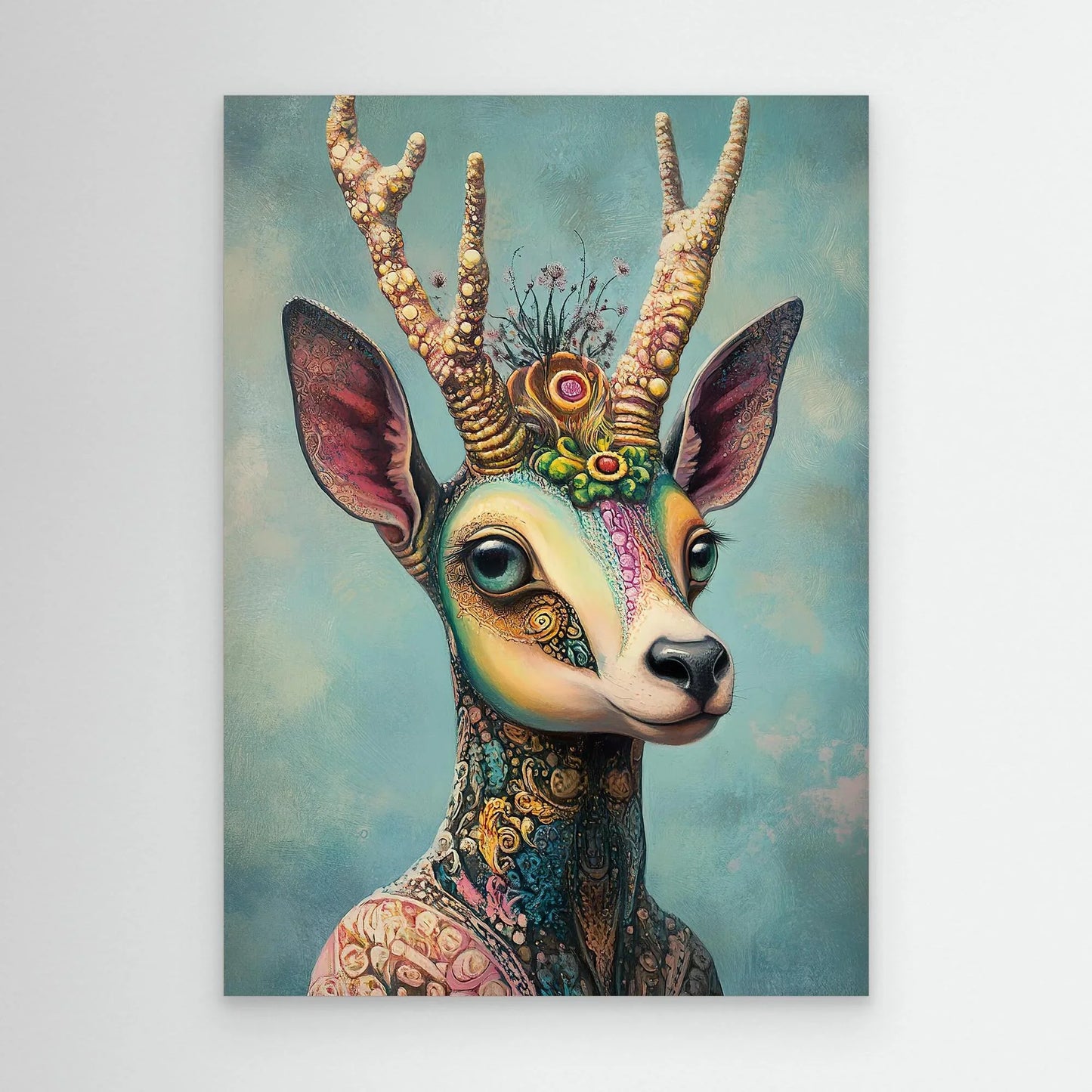 Queen of the Kingdom Canvas Print Robussi