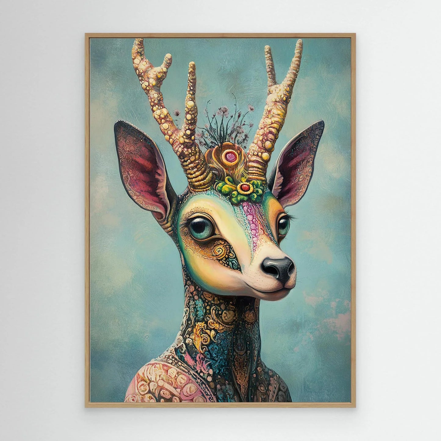 Queen of the Kingdom Canvas Print Robussi