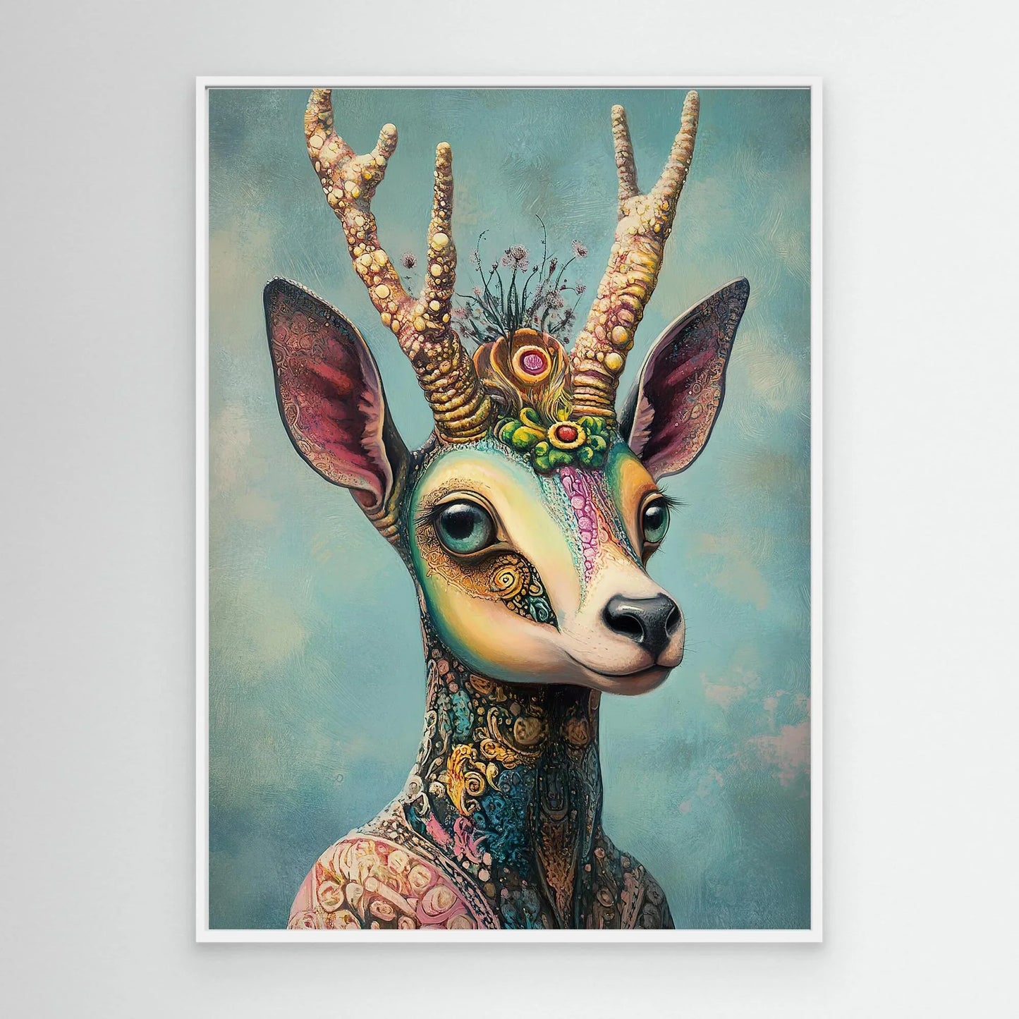 Queen of the Kingdom Canvas Print Robussi