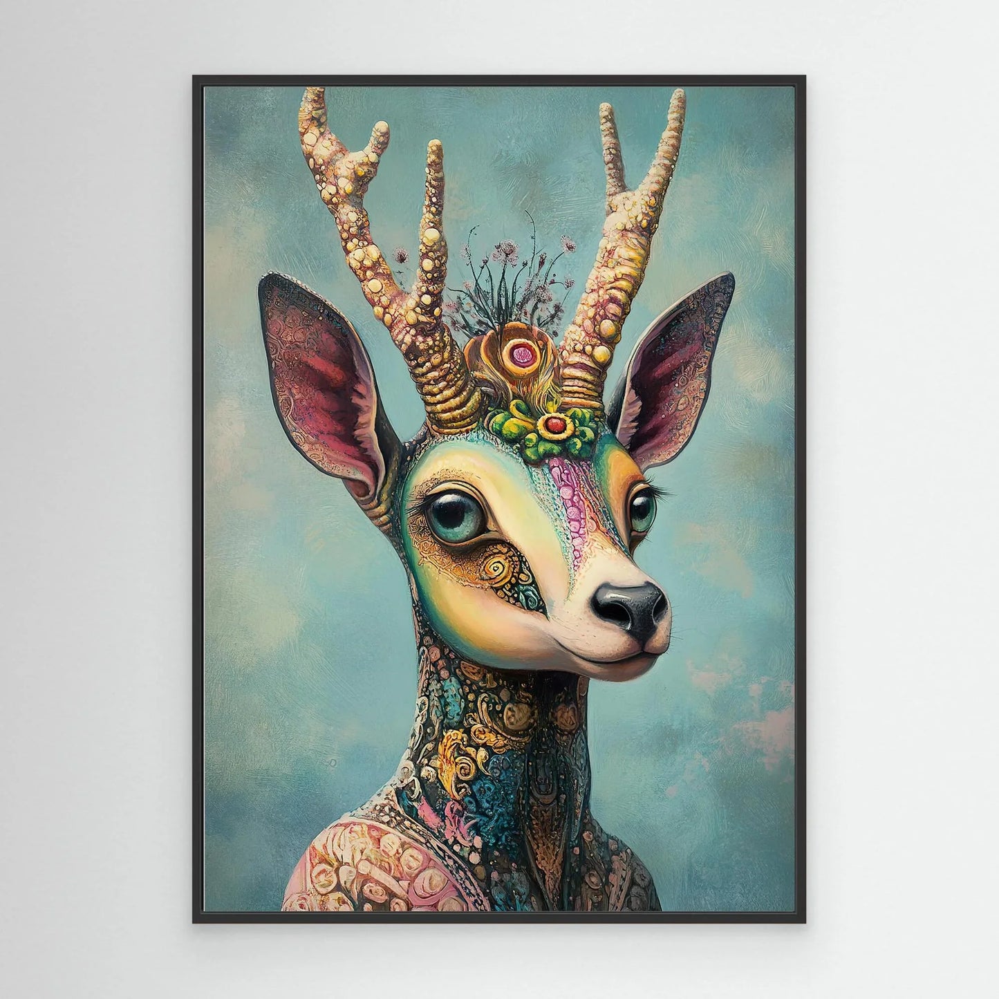 Queen of the Kingdom Canvas Print Robussi
