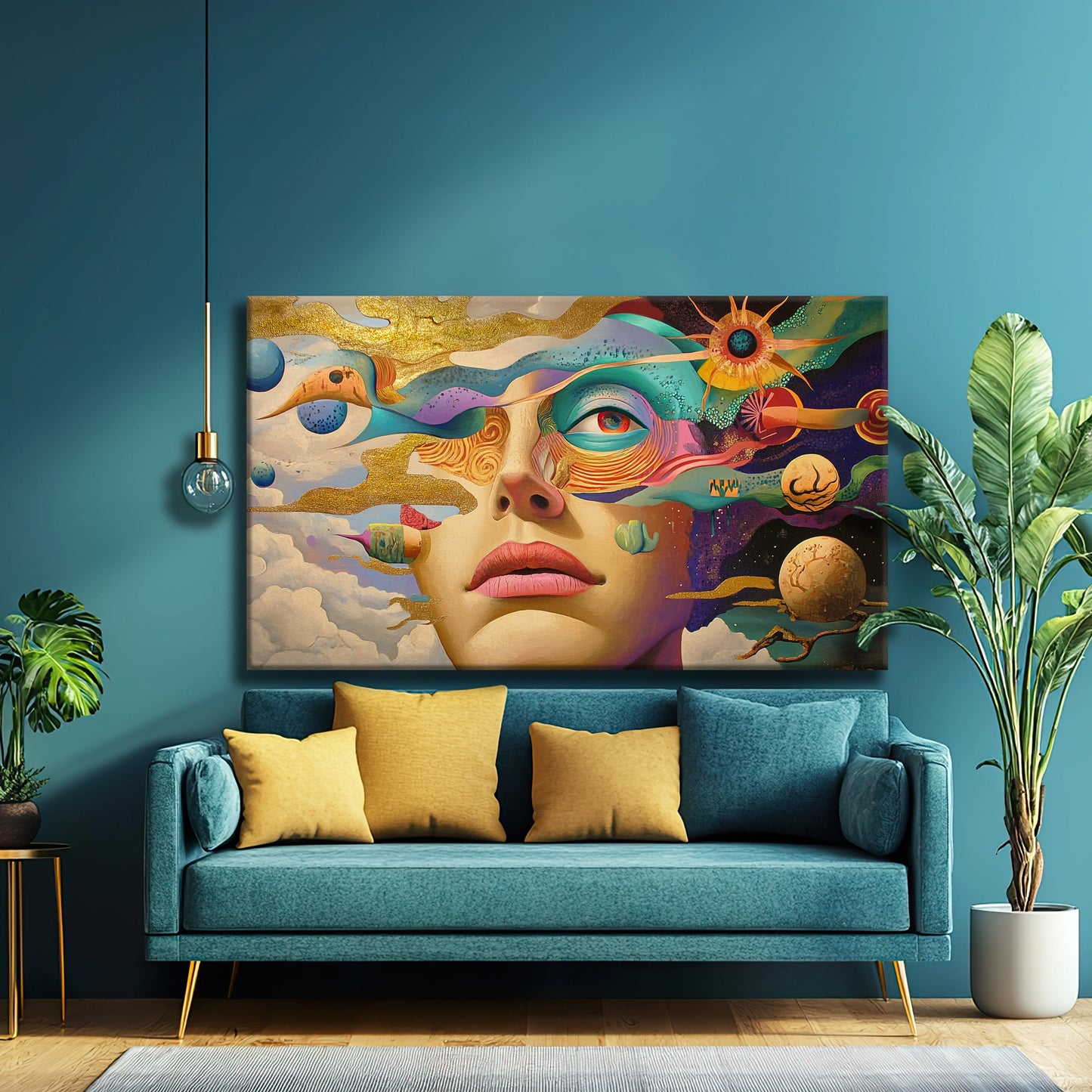 Queen of the Universe Canvas Print Robussi
