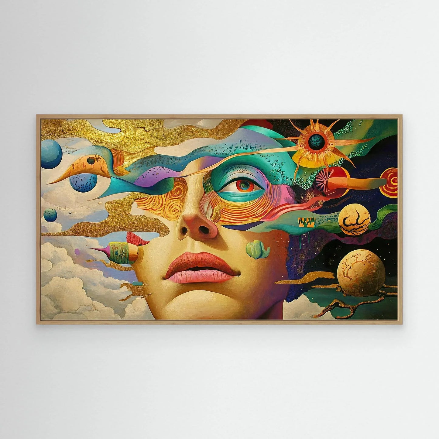 Queen of the Universe Canvas Print Robussi