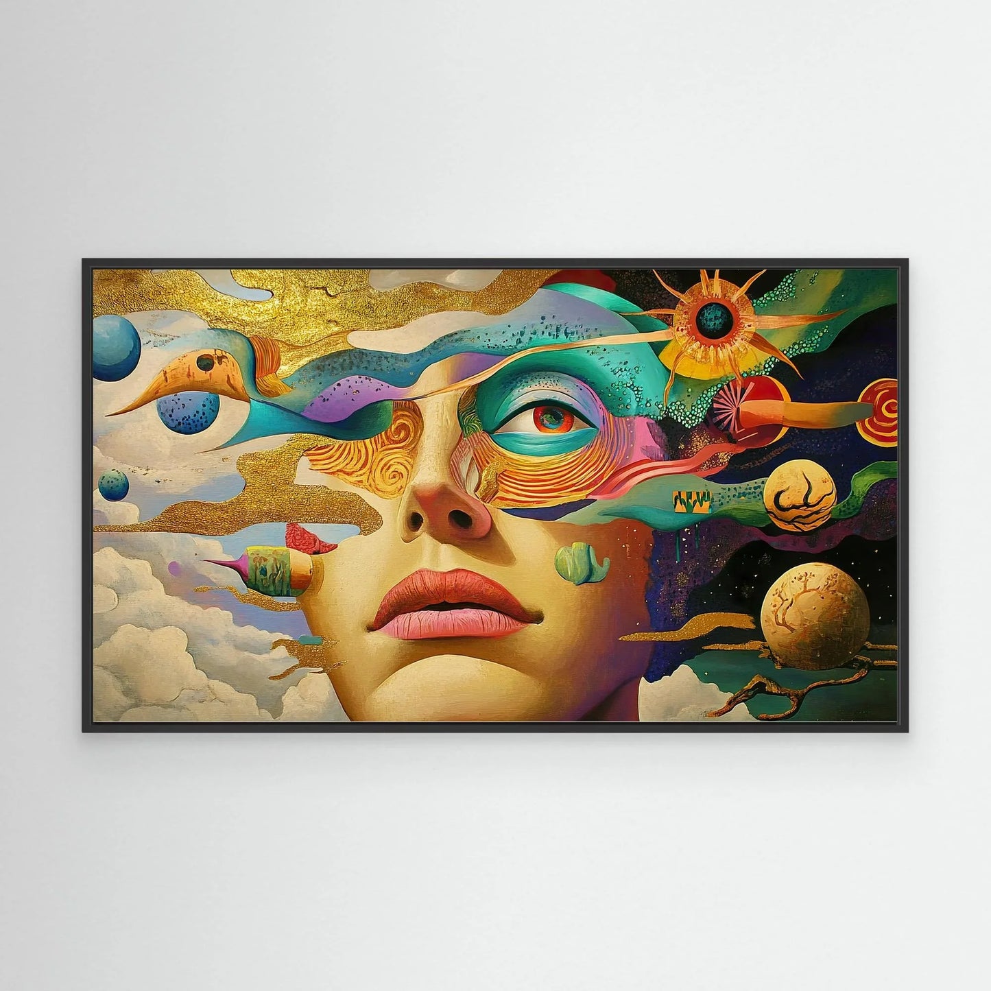 Queen of the Universe Canvas Print Robussi