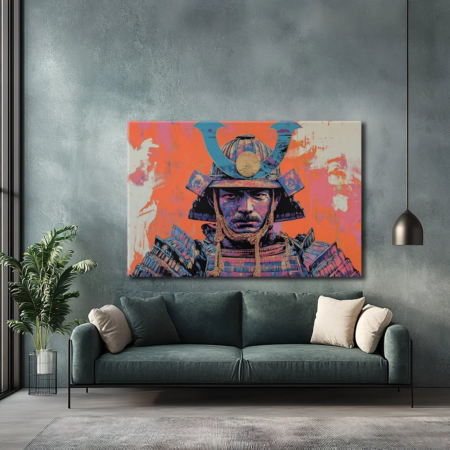 Rage of Japan Canvas Print Robussi