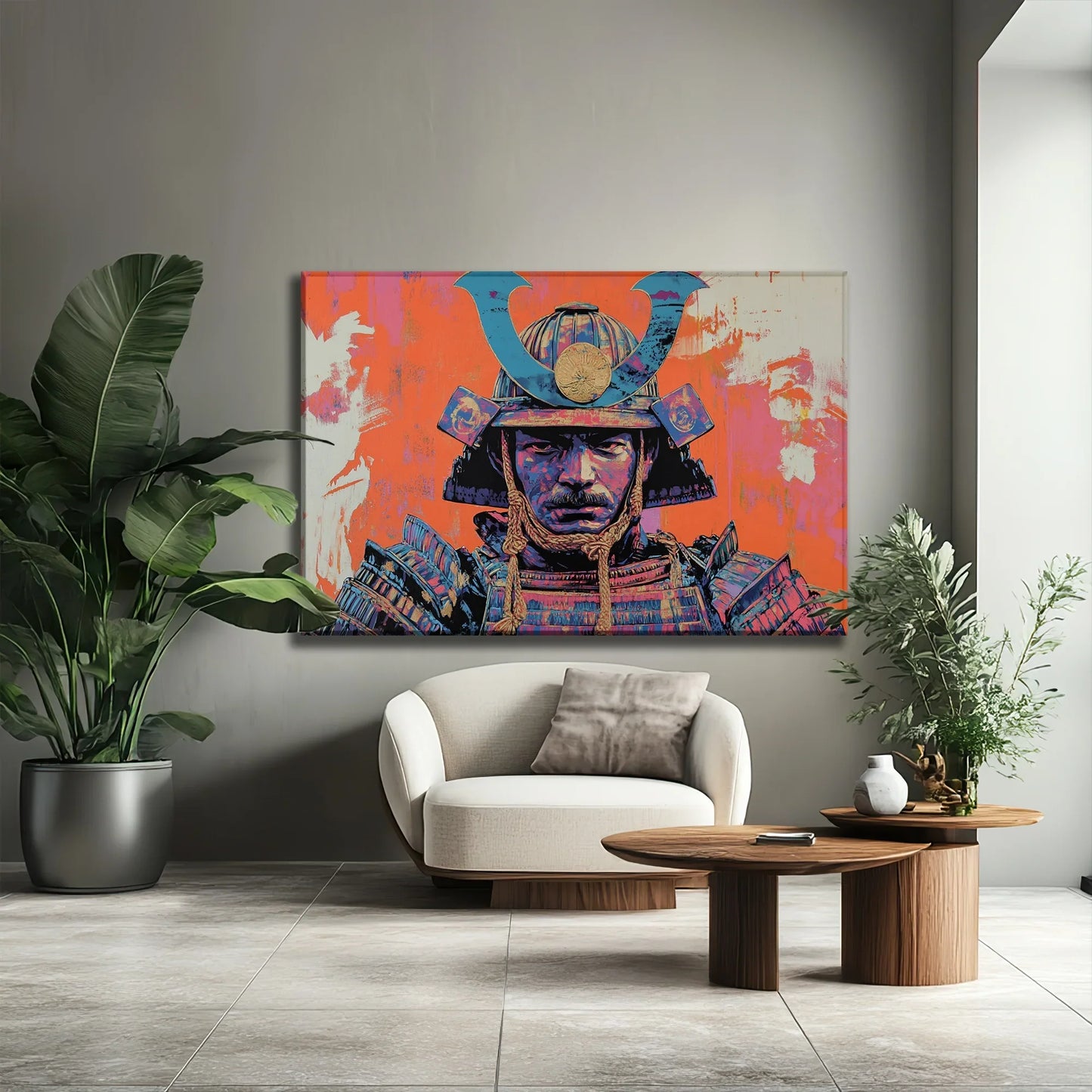 Rage of Japan Canvas Print Robussi