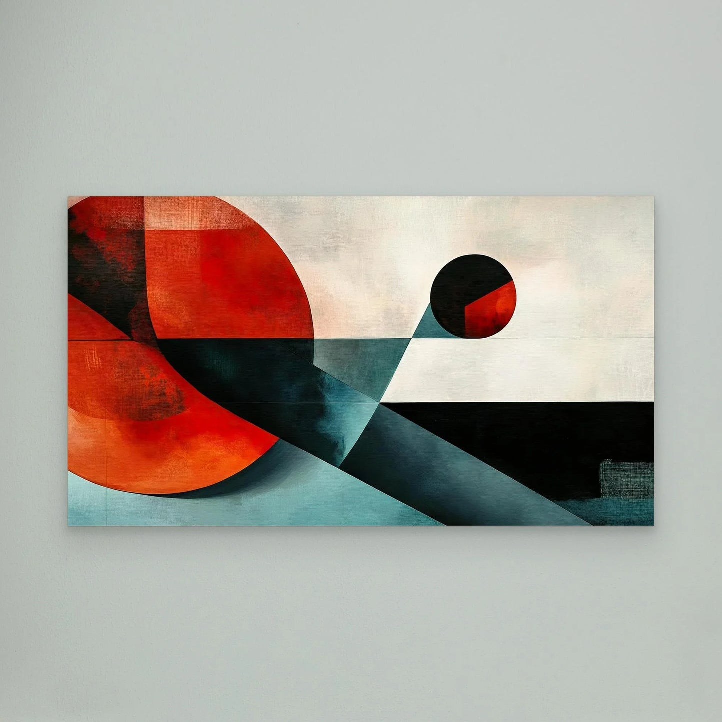 Red Hole Canvas Print Robussi
