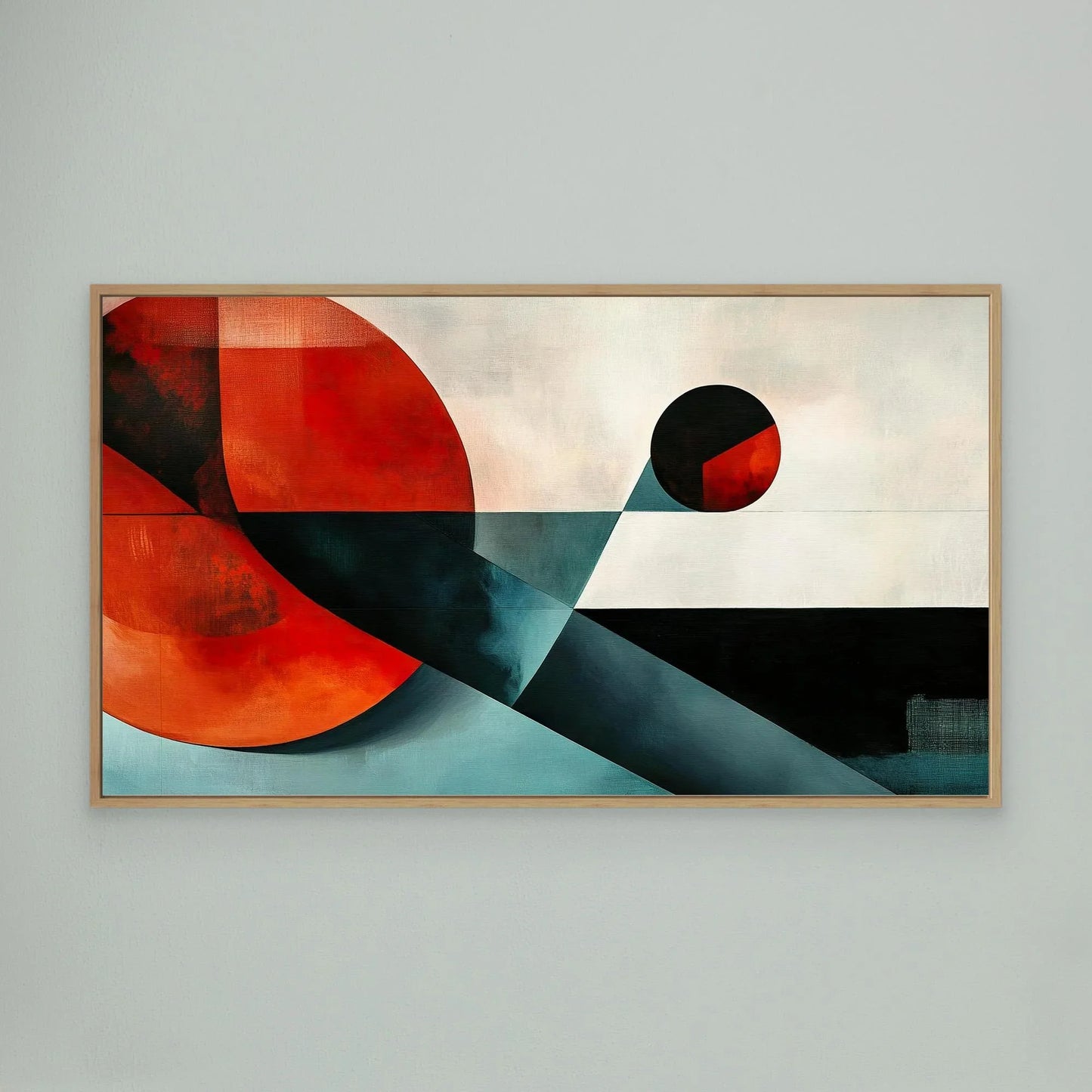 Red Hole Canvas Print Robussi