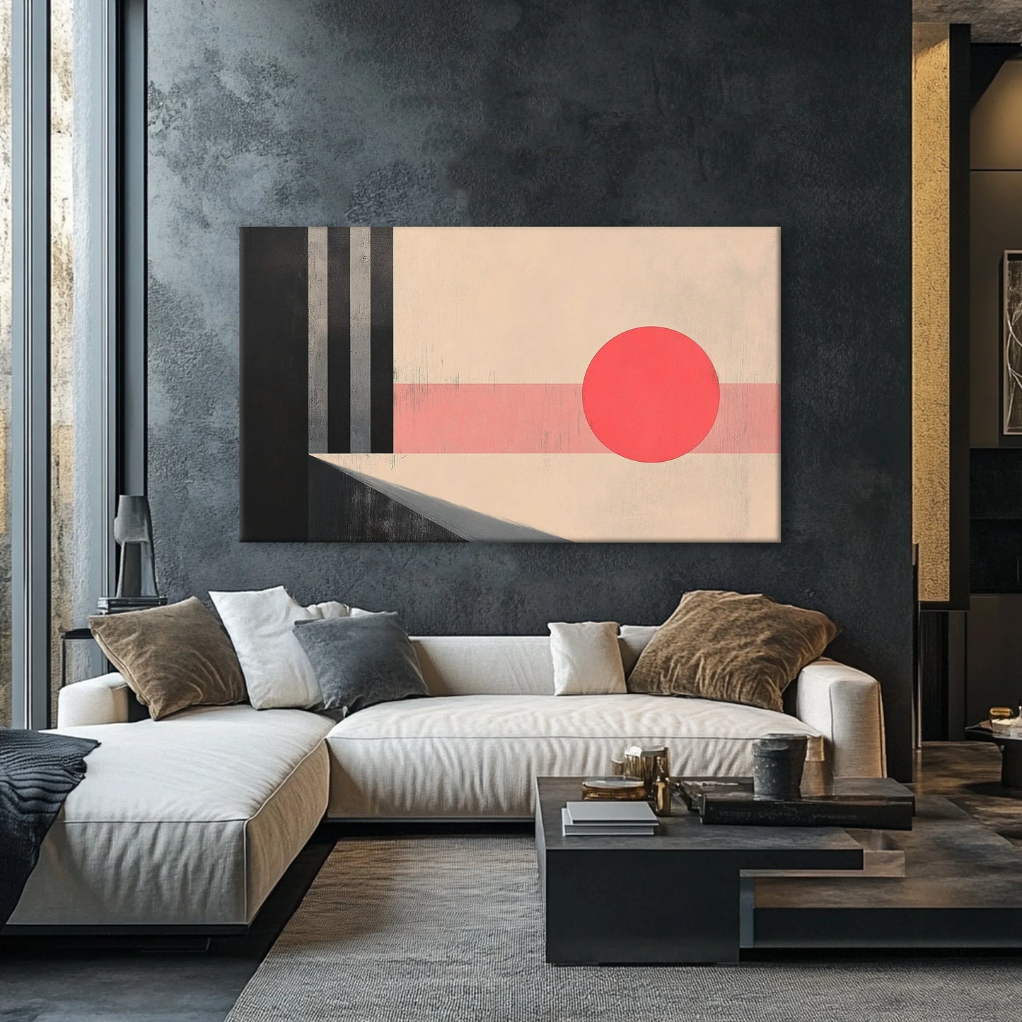 Rising Sun Canvas Print Robussi