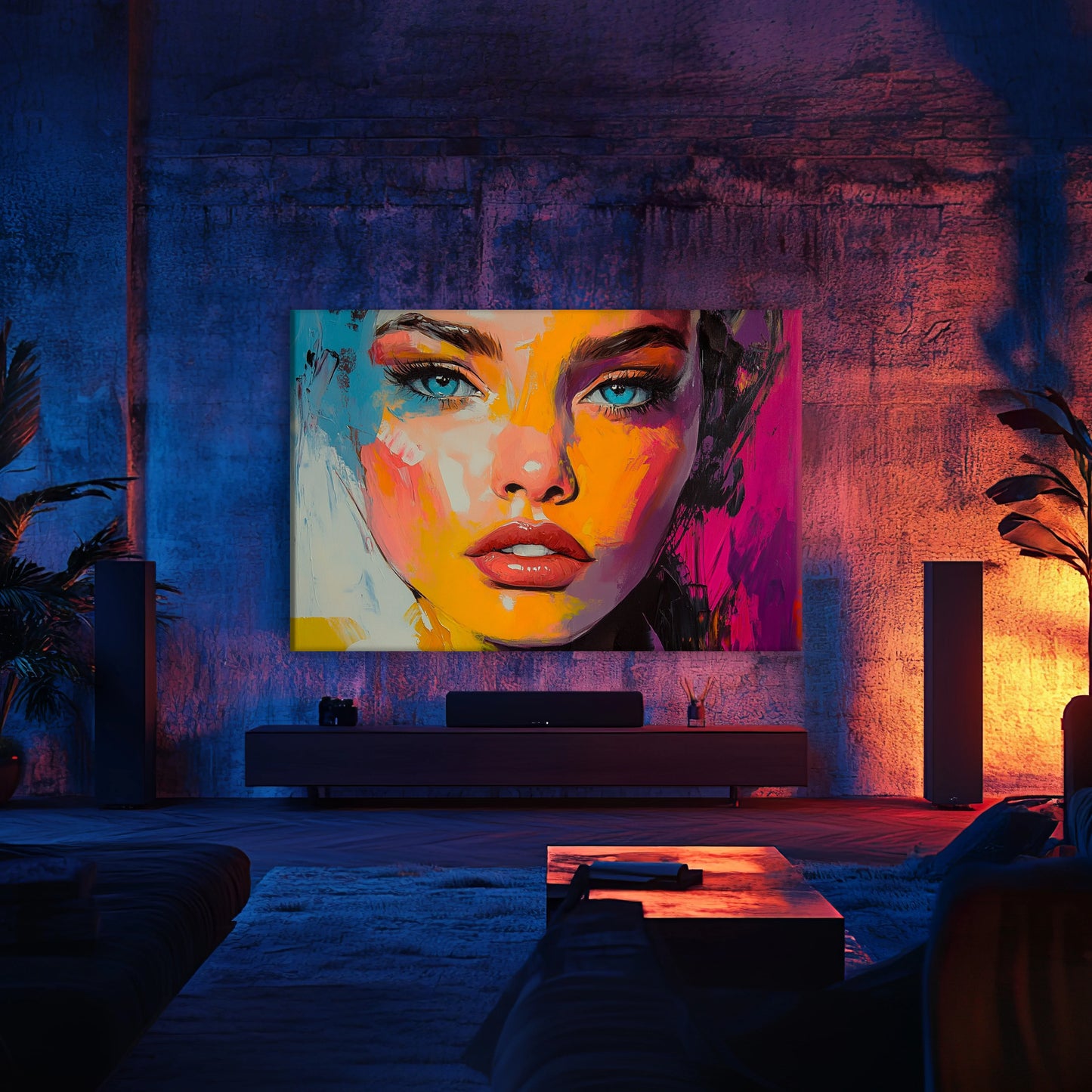 Sensual Seduction Canvas Print Robussi