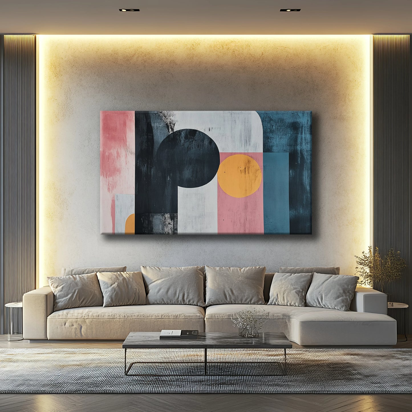 Shadow of Moonshine Canvas Print Robussi
