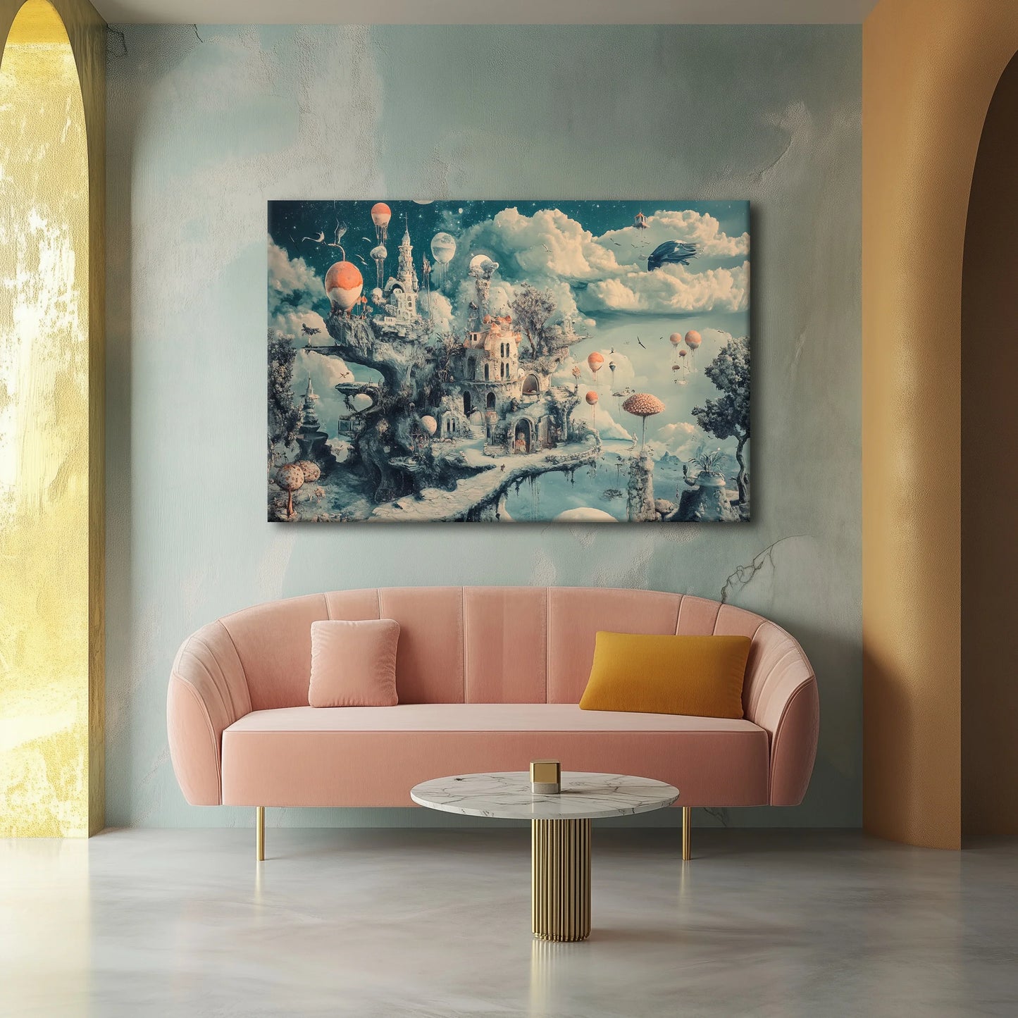 Skyscraper Canvas Print Robussi