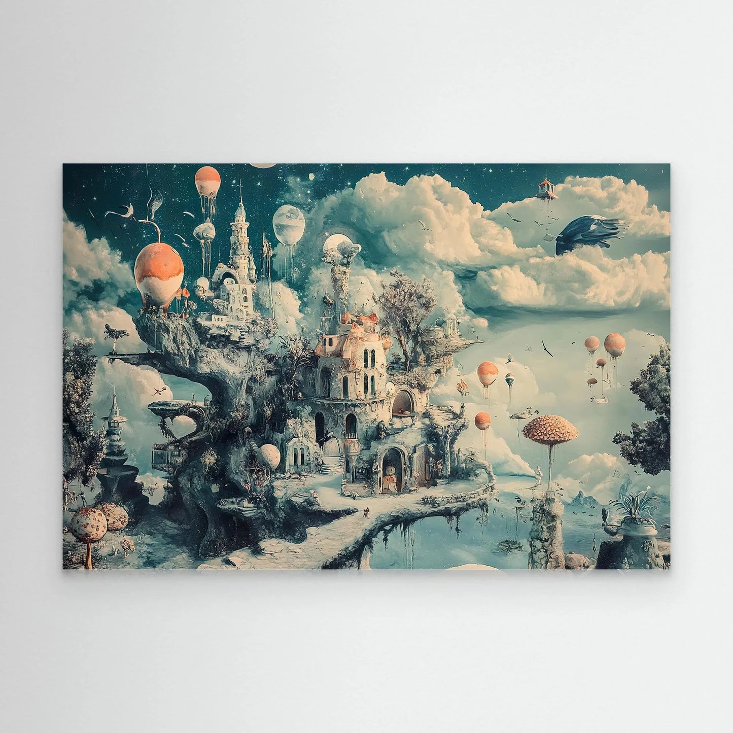 Skyscraper Canvas Print Robussi