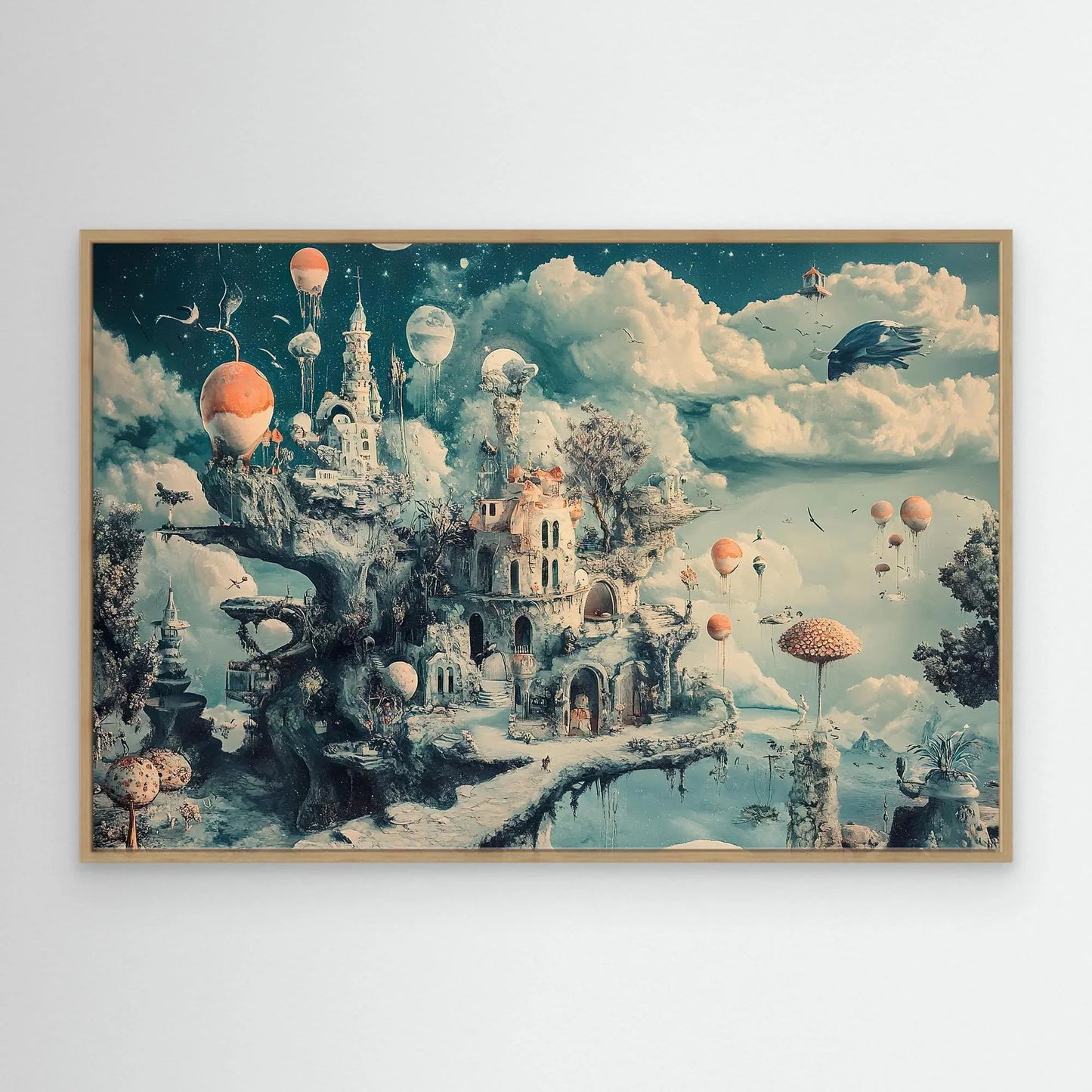 Skyscraper Canvas Print Robussi
