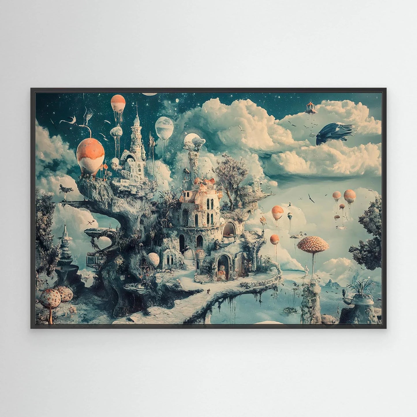 Skyscraper Canvas Print Robussi