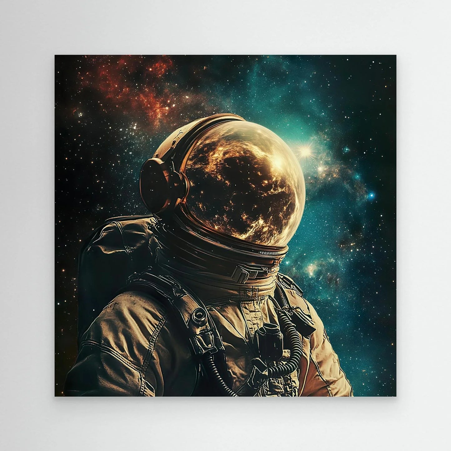 Space Tourist Canvas Print Robussi