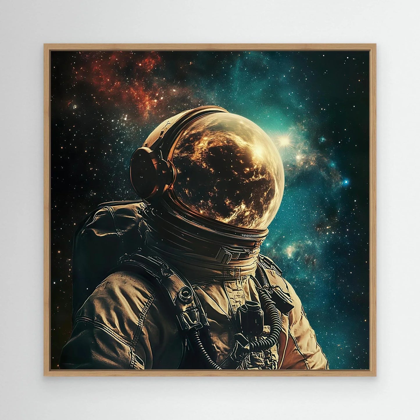 Space Tourist Canvas Print Robussi