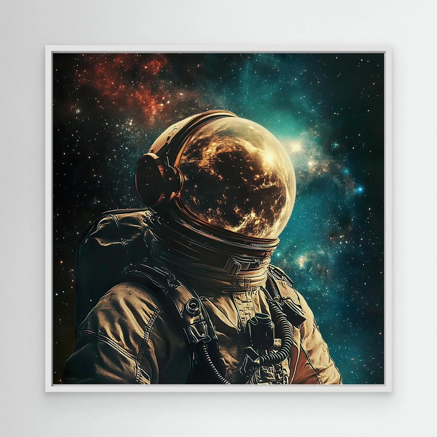 Space Tourist Canvas Print Robussi