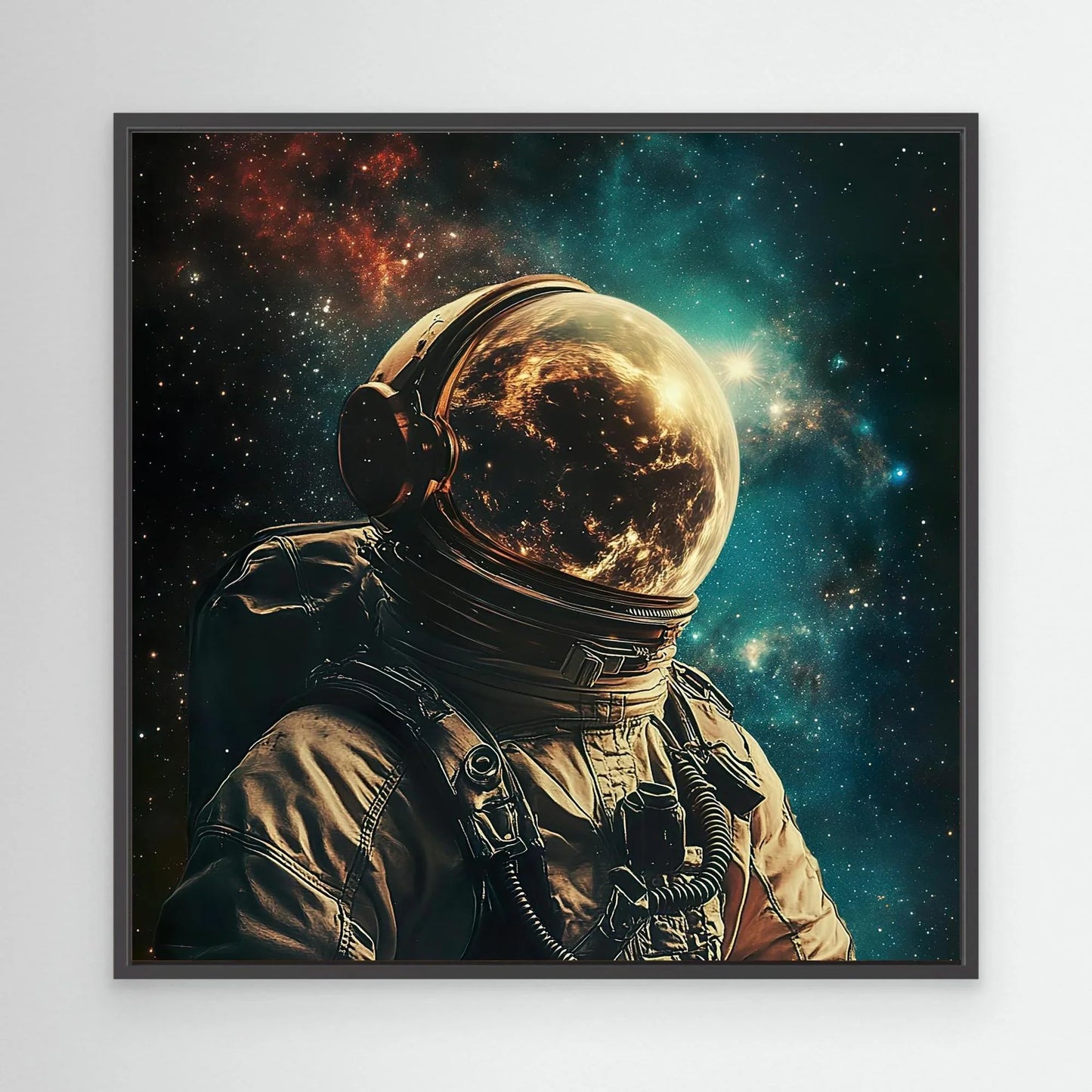 Space Tourist Canvas Print Robussi
