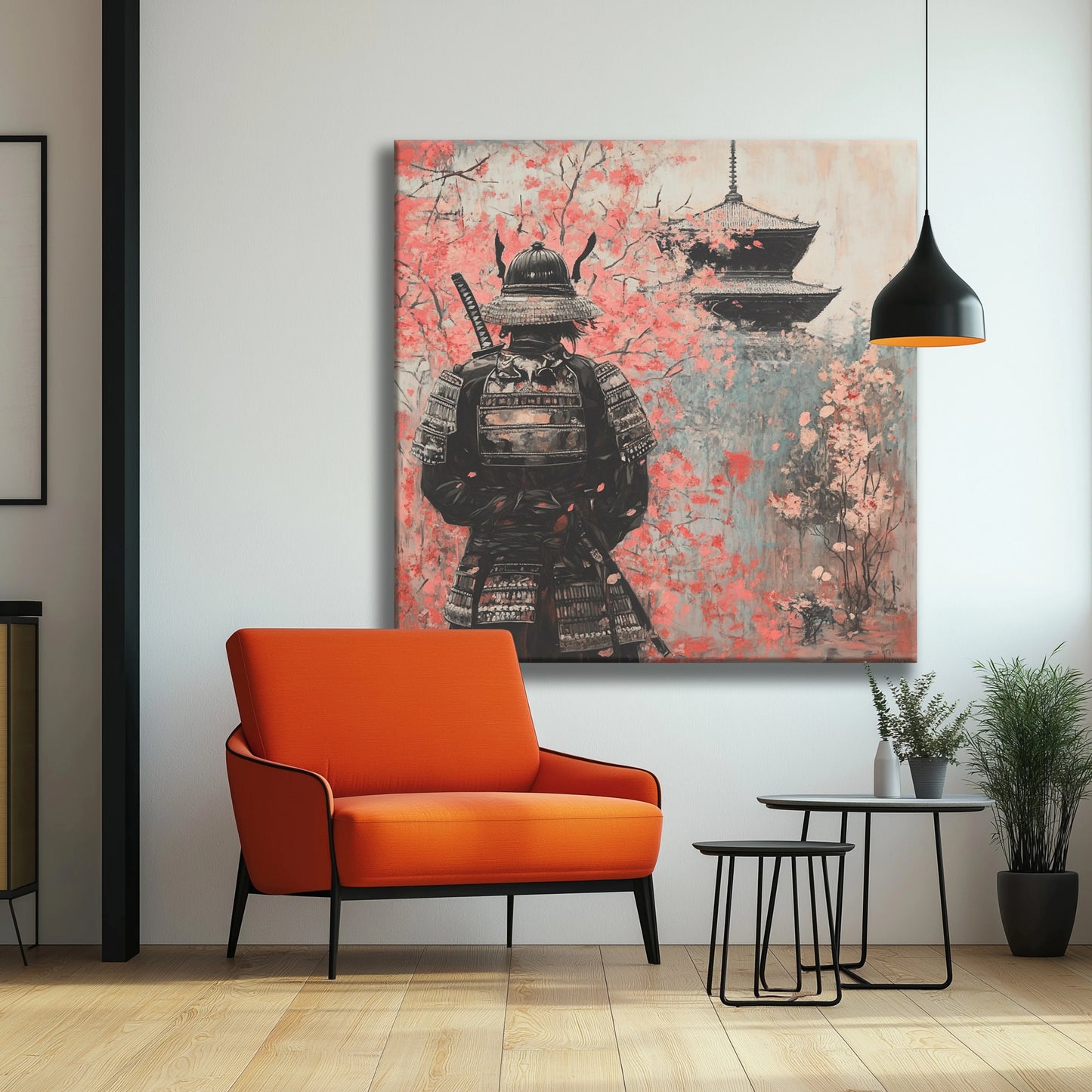 Spy under the Tree Canvas Print Printumo