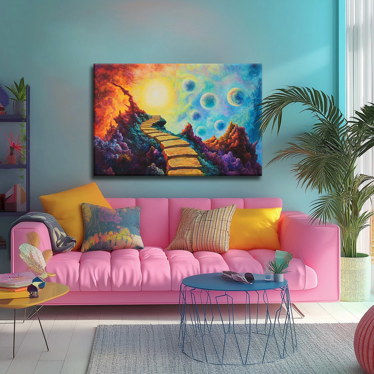 Stairway to Heaven Canvas Print Robussi