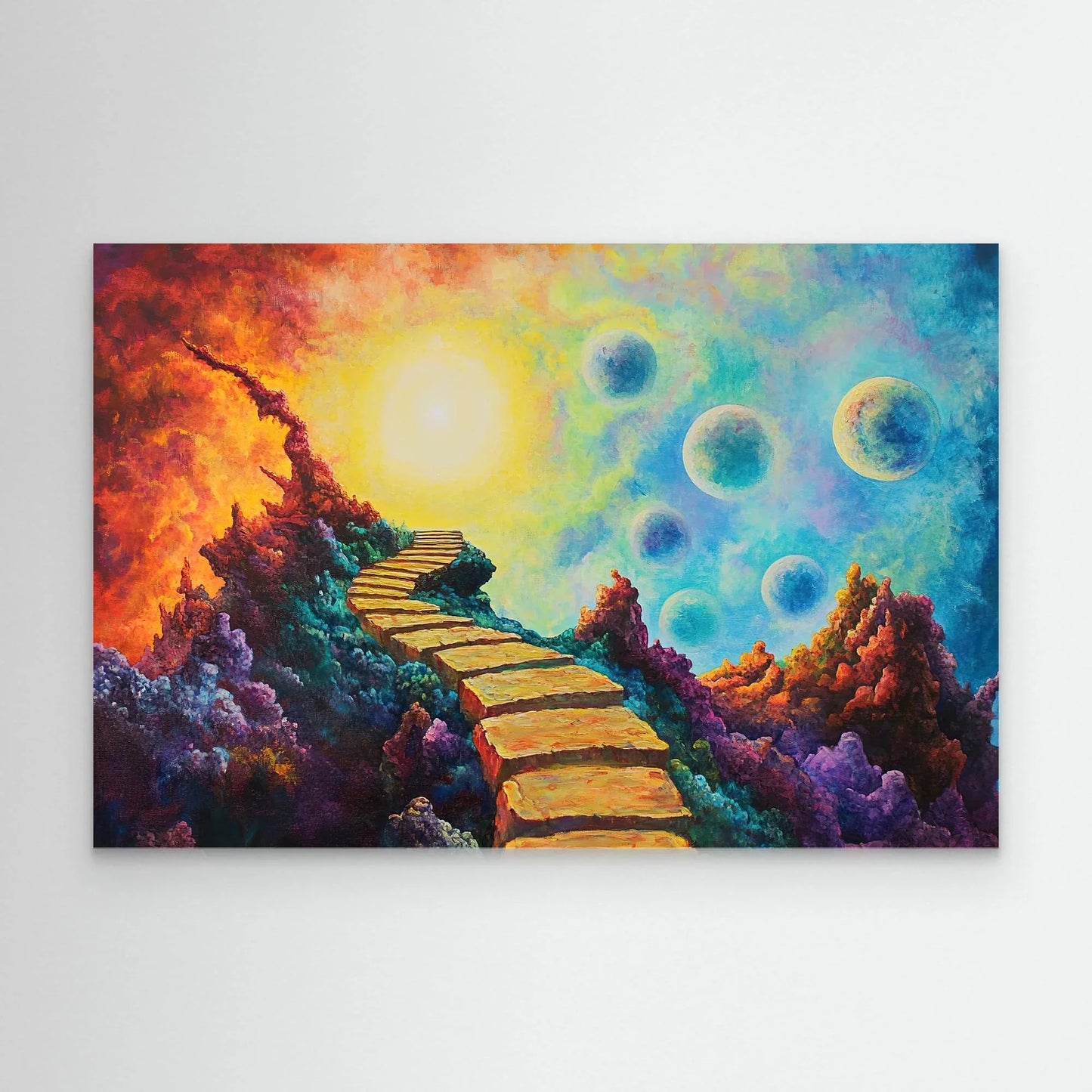 Stairway to Heaven Canvas Print Robussi