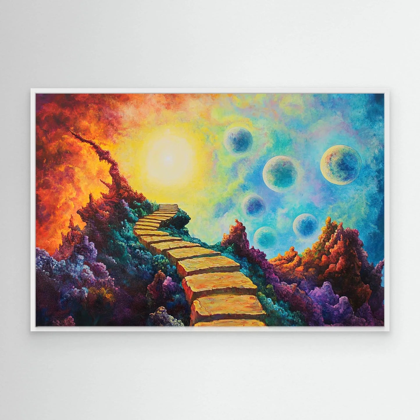 Stairway to Heaven Canvas Print Robussi