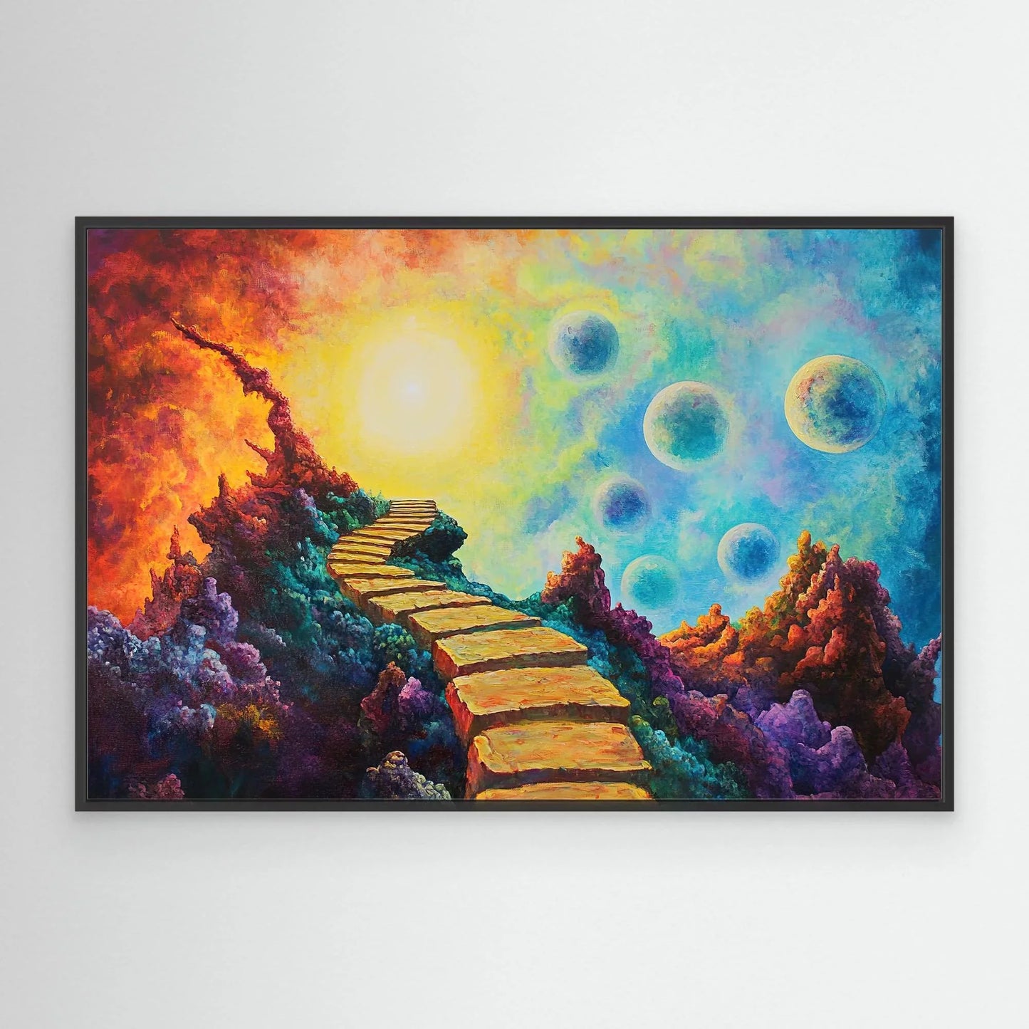 Stairway to Heaven Canvas Print Robussi