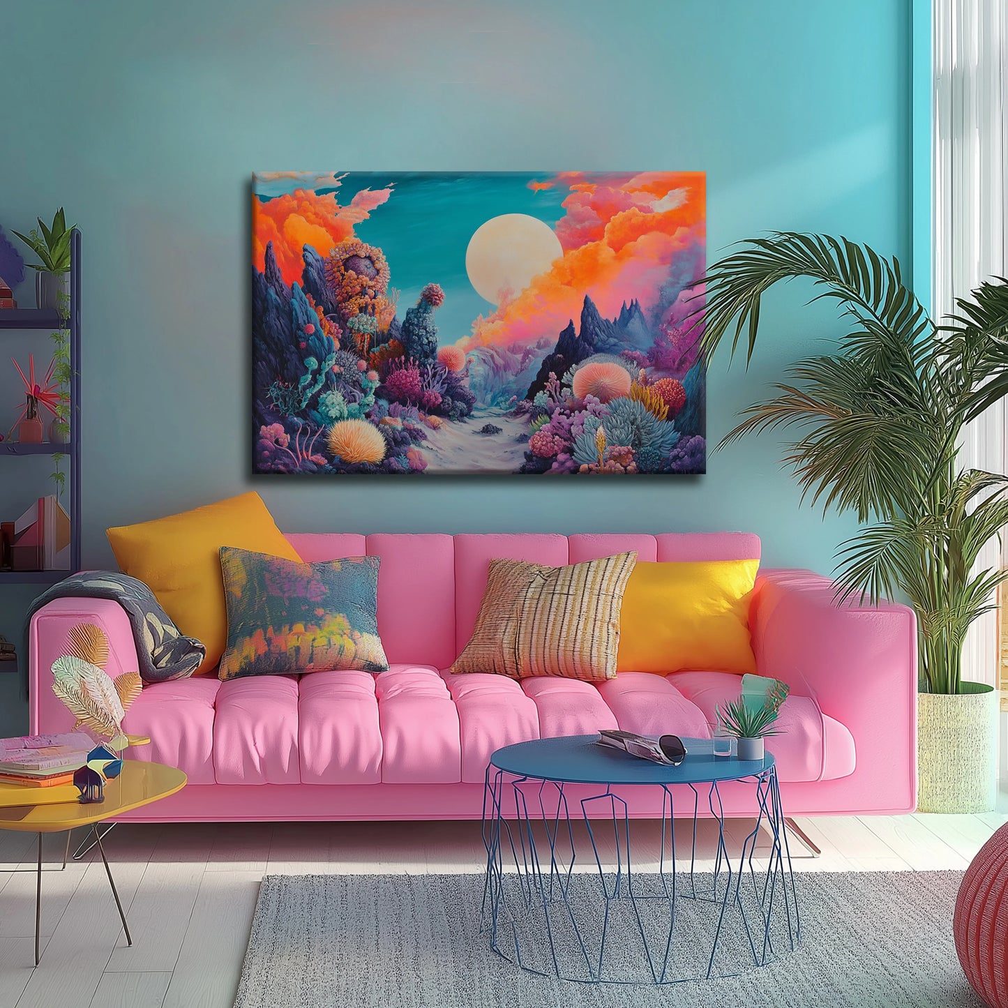 Strange Place Canvas Print Printumo