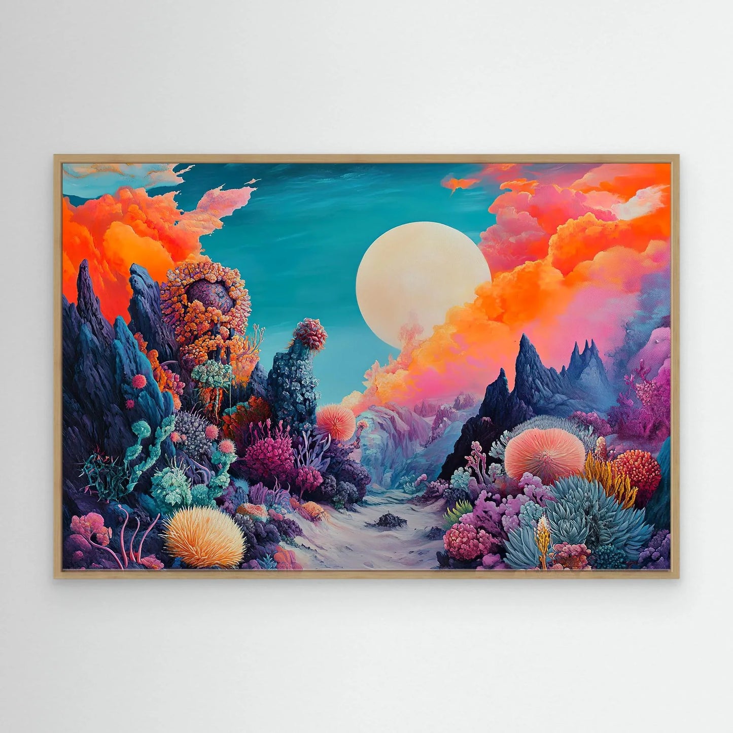 Strange Place Canvas Print Printumo