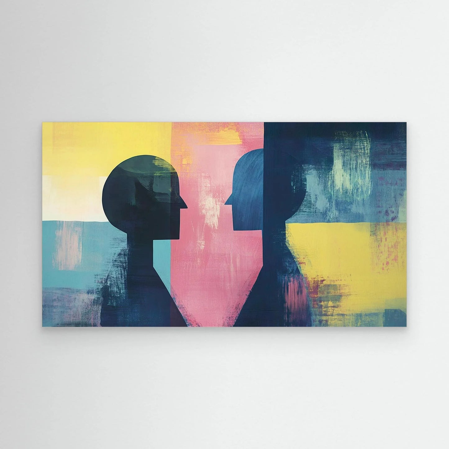 Strangers Canvas Print Robussi