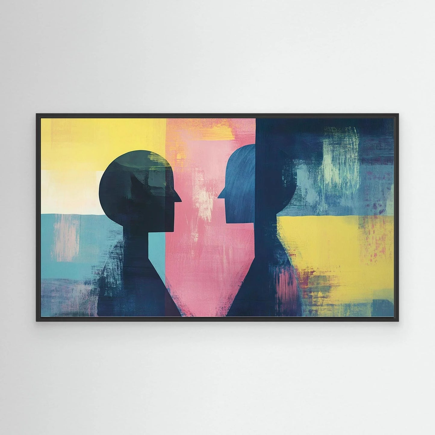 Strangers Canvas Print Robussi