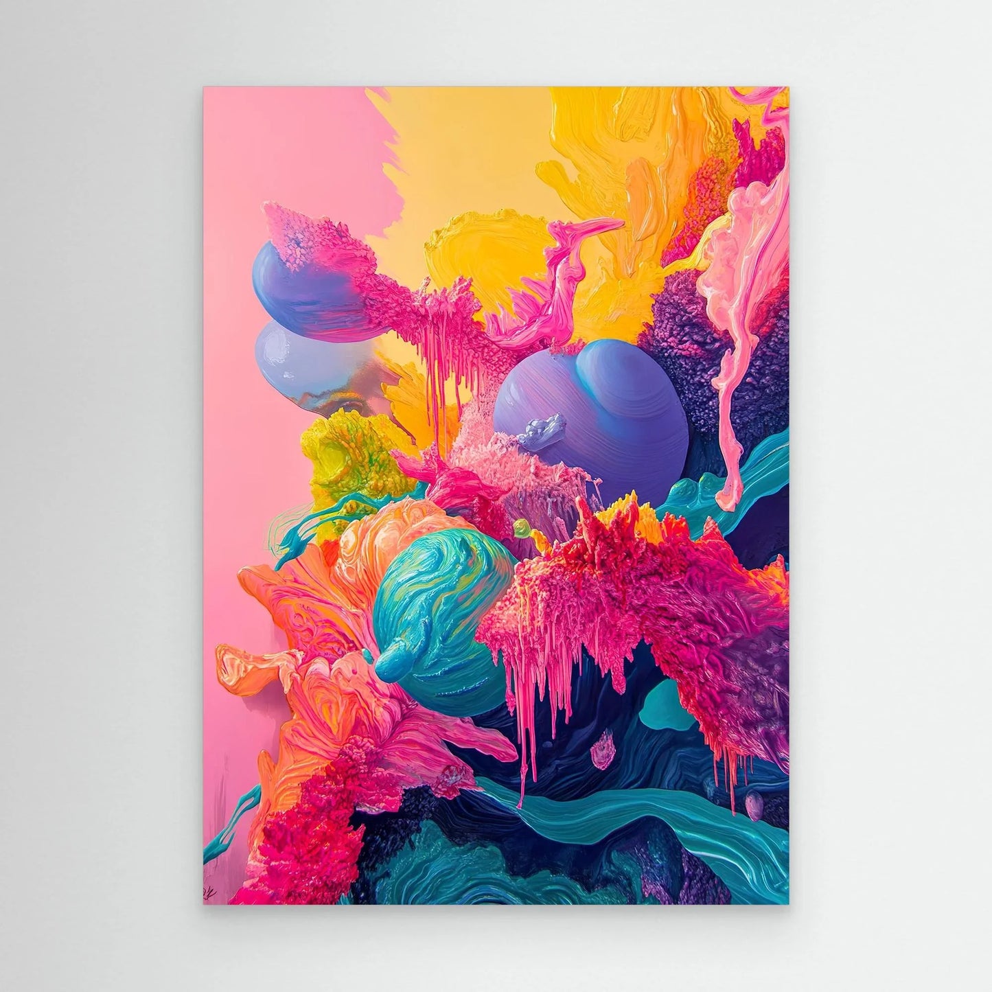Surreal Garden Canvas Print Robussi