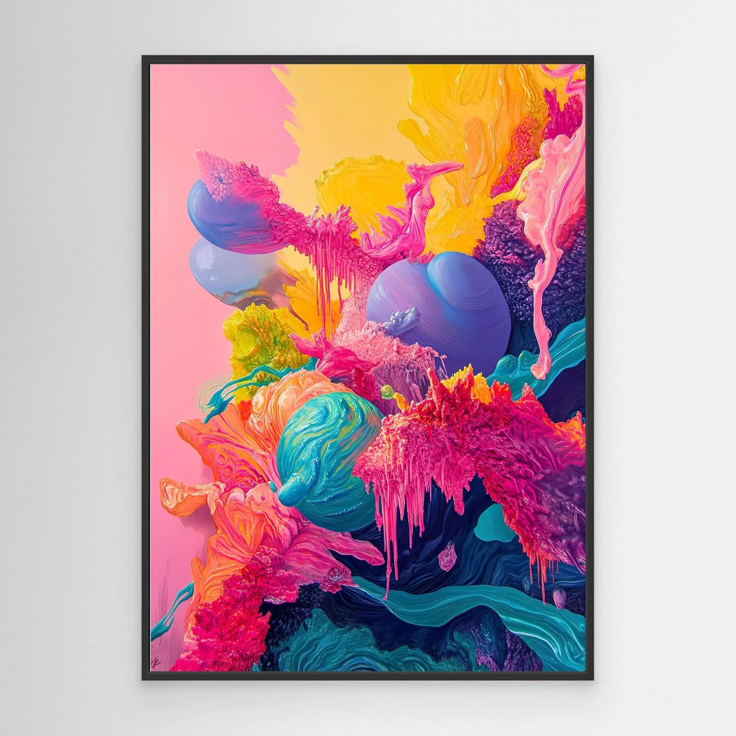 Surreal Garden Canvas Print Robussi