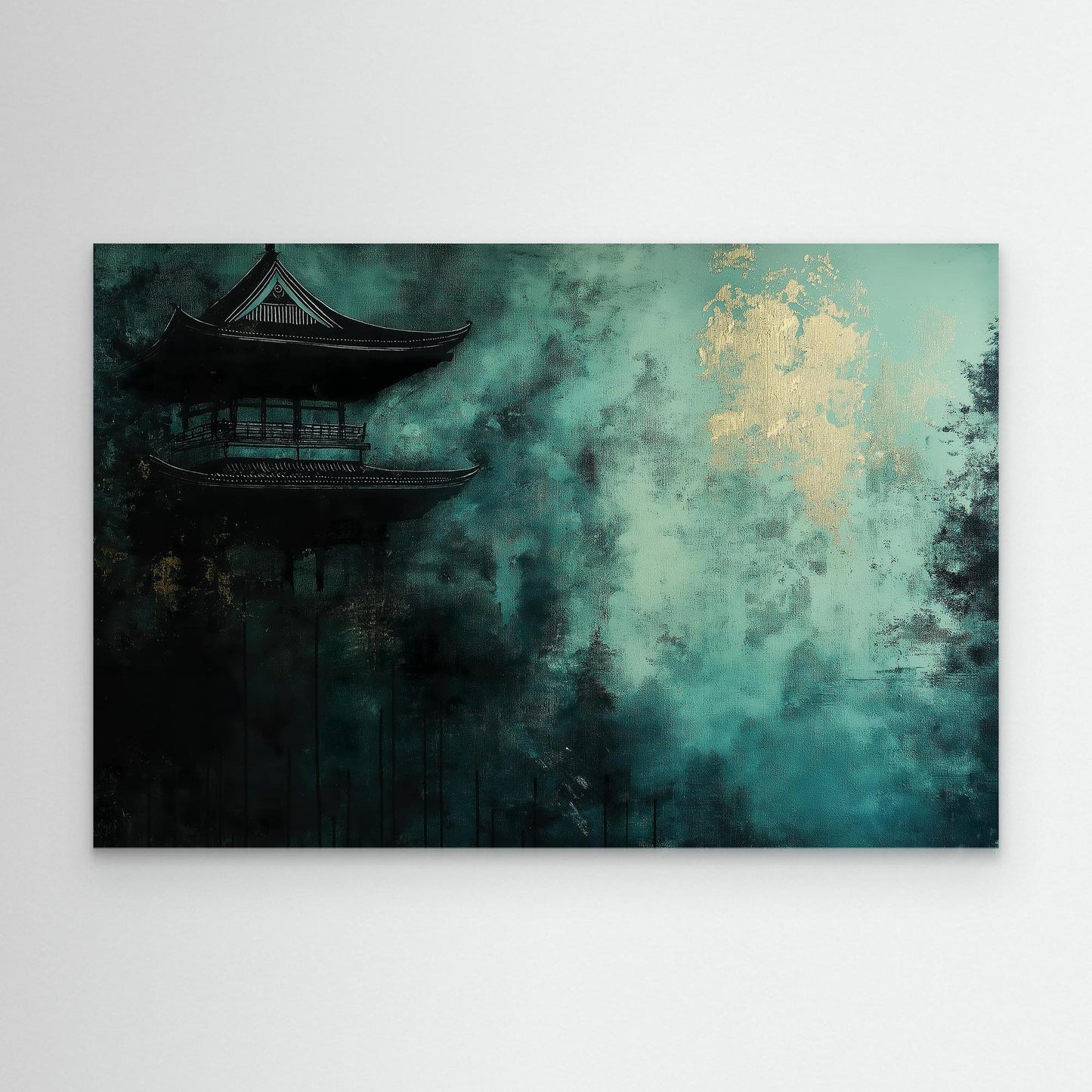 Temple of Darkness Canvas Print Robussi